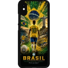 Xiaomi Redmi 9A Case Hülle - Fussball Brasilien splash 2026
