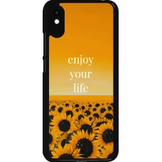 Xiaomi Redmi 9A Case Hülle - Summer 2026 Enjoy your life