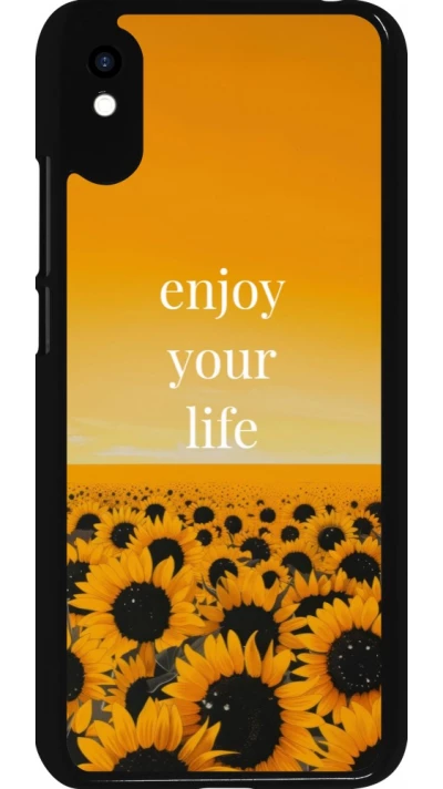 Xiaomi Redmi 9A Case Hülle - Summer 2026 Enjoy your life