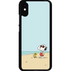 Xiaomi Redmi 9A Case Hülle - Snoopy on the beach Summer 2026