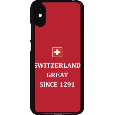 Xiaomi Redmi 9A Case Hülle - Switzerland Great Since 1291