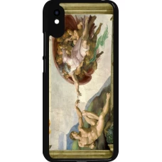 Xiaomi Redmi 9A Case Hülle - Kunstbild - Die Erschaffung Adams - Michelangelo