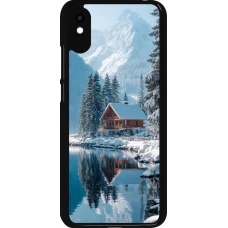 Coque Xiaomi Redmi 9A - Winter 25 Winter house forest day