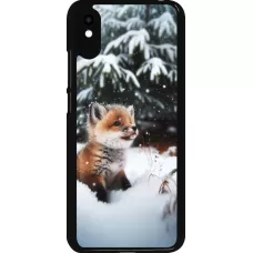 Xiaomi Redmi 9A Case Hülle - Weihnachten 2023 Fuechslein Tanne
