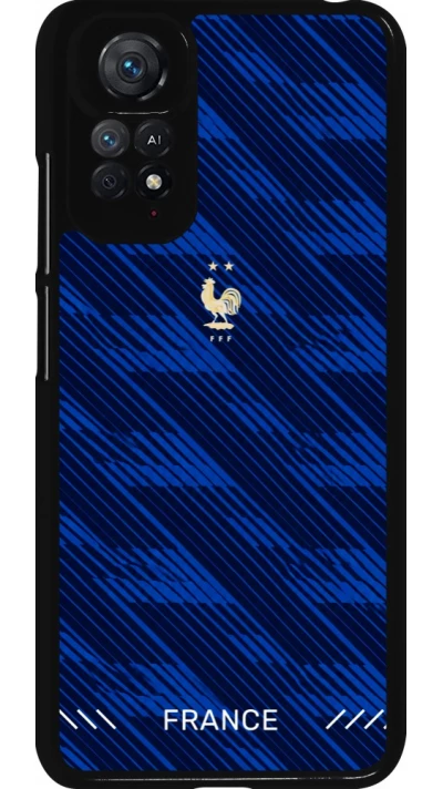 Xiaomi Redmi Note 11 / 11S Case Hülle - Frankreich 2026 personalisierbares Fussballtrikot