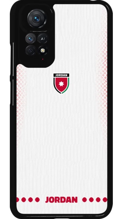 Xiaomi Redmi Note 11 / 11S Case Hülle - Jordanien 2026 personalisierbares Fussballtrikot