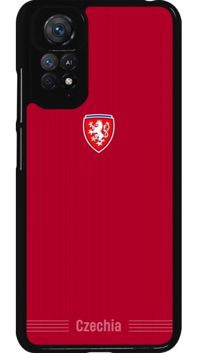 Xiaomi Redmi Note 11 / 11S Case Hülle - Tschechische Republik 2026 personalisierbares Fussballtrikot