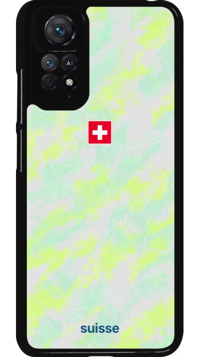 Xiaomi Redmi Note 11 / 11S Case Hülle - Schweiz Away 2026 personalisierbares Fussballtrikot