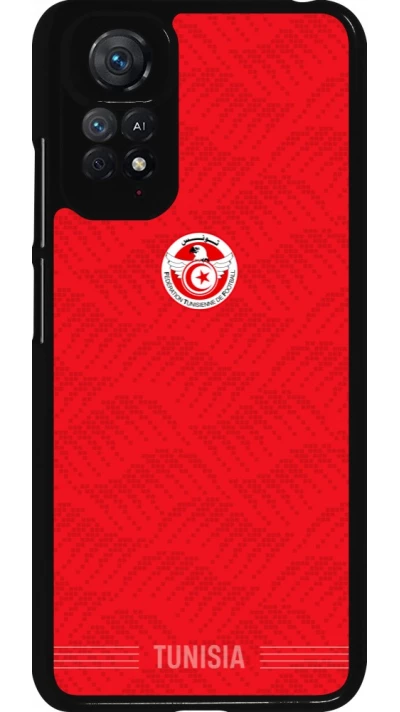 Xiaomi Redmi Note 11 / 11S Case Hülle - Tunesien 2026 personalisierbares Fussballtrikot