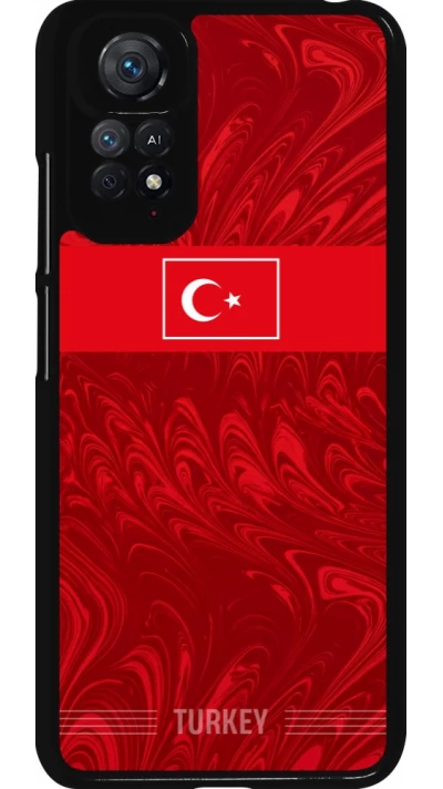 Xiaomi Redmi Note 11 / 11S Case Hülle - Türkei 2026 personalisierbares Fussballtrikot
