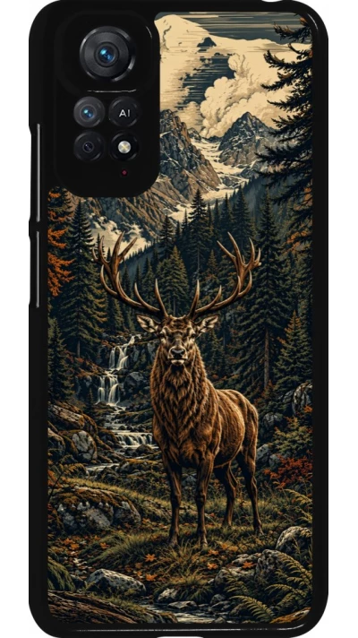 Coque Xiaomi Redmi Note 11 / 11S - Linocut Cerf