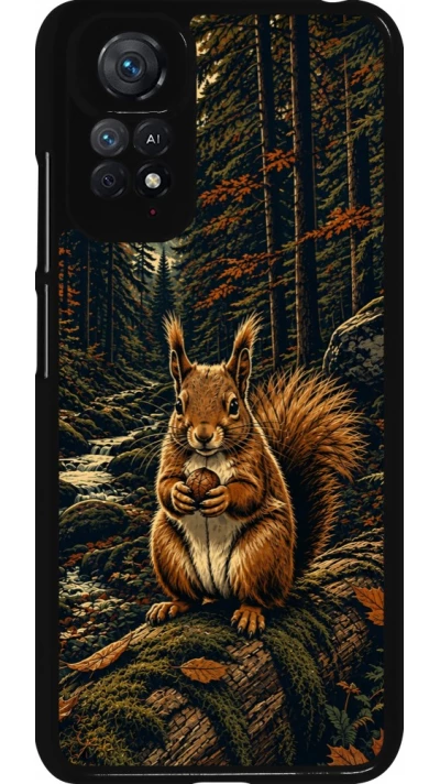 Coque Xiaomi Redmi Note 11 / 11S - Linocut Ecureuil