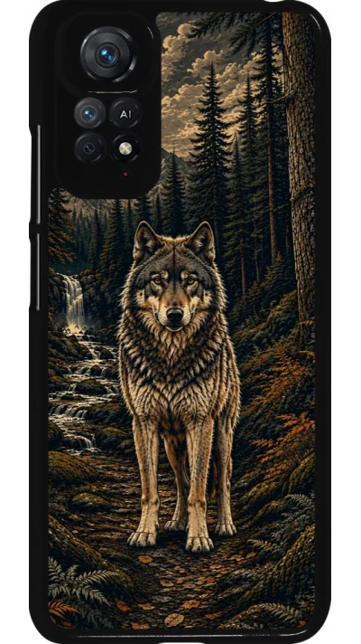 Coque Xiaomi Redmi Note 11 / 11S - Linocut Loup