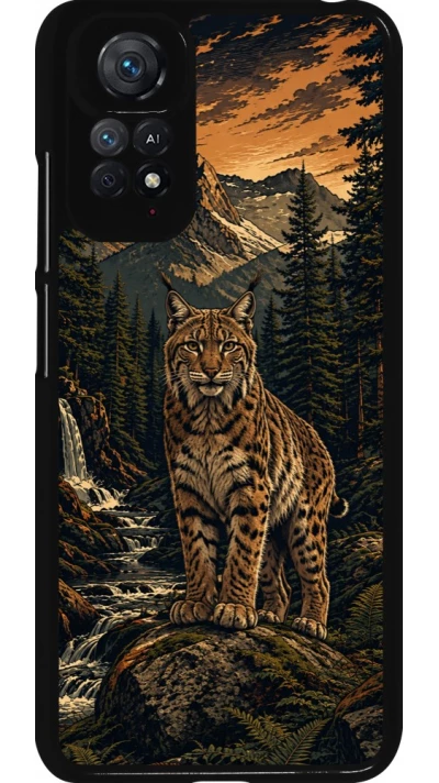 Coque Xiaomi Redmi Note 11 / 11S - Linocut Lynx