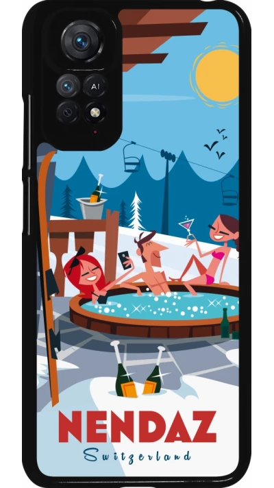 Xiaomi Redmi Note 11 / 11S Case Hülle - Nendaz Mountain Jacuzzi
