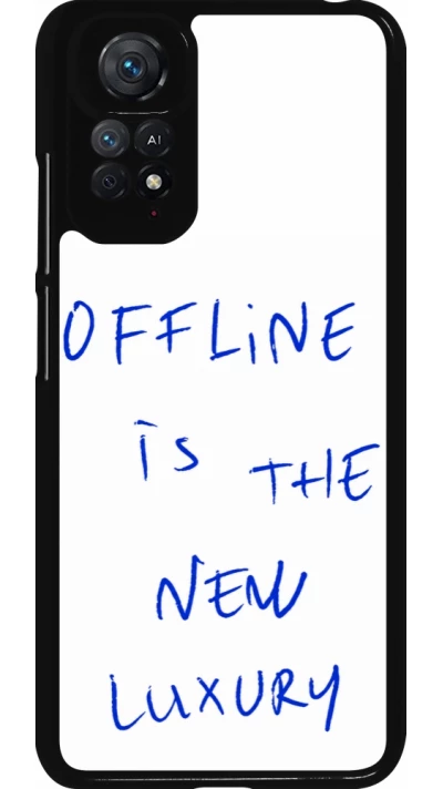 Xiaomi Redmi Note 11 / 11S Case Hülle - Offline is the new luxury