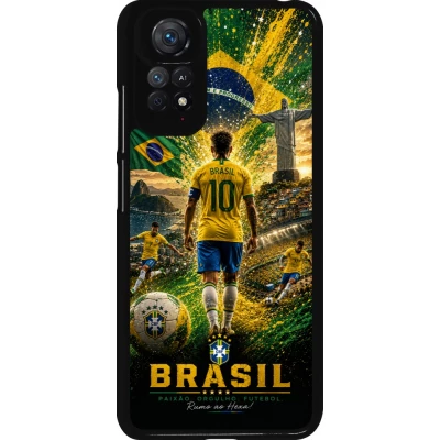 Coque Xiaomi Redmi Note 11 / 11S - Football Brésil splash 2026