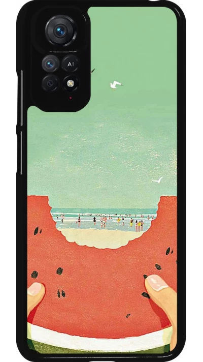 Xiaomi Redmi Note 11 / 11S Case Hülle - Views through a watermelon Summer 2026