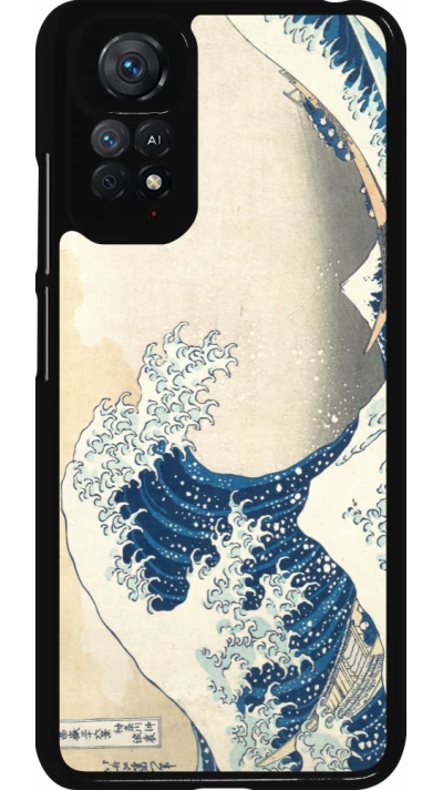 Coque Xiaomi Redmi Note 11 / 11S - Tableau art - La Grande Vague de Kanagawa - Hokusai