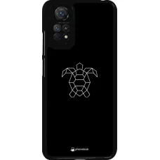 Xiaomi Redmi Note 11 / 11S Case Hülle - Turtles lines on black