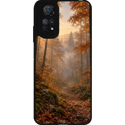 Xiaomi Redmi Note 11 / 11S Case Hülle - Silikon schwarz Autumn 26 Autumn walk