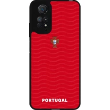 Xiaomi Redmi Note 11 / 11S Case Hülle - Silikon schwarz Portugal 2026 personalisierbares Fussballtrikot