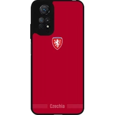 Xiaomi Redmi Note 11 / 11S Case Hülle - Silikon schwarz Tschechische Republik 2026 personalisierbares Fussballtrikot