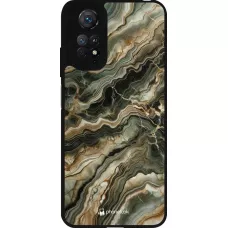 Xiaomi Redmi Note 11 / 11S Case Hülle - Silikon schwarz Oliv Marmor