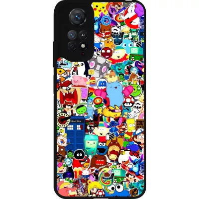 Coque Xiaomi Redmi Note 11 / 11S - Silicone rigide noir Mixed cartoons