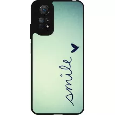 Xiaomi Redmi Note 11 / 11S Case Hülle - Silikon schwarz Smile