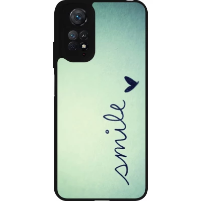 Xiaomi Redmi Note 11 / 11S Case Hülle - Silikon schwarz Smile