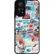 Xiaomi Redmi Note 11 / 11S Case Hülle - Silikon schwarz Summer 20 collage
