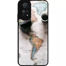 Xiaomi Redmi Note 11 / 11S Case Hülle - Silikon schwarz Travel 01