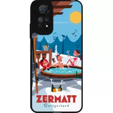 Xiaomi Redmi Note 11 / 11S Case Hülle - Silikon schwarz Zermatt Mountain Jacuzzi