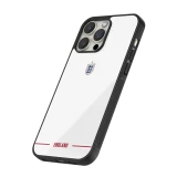 iPhone 12 / 12 Pro Case Hülle - Silikon schwarz England 2026 personalisierbares Fussballtrikot