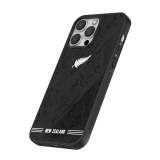 iPhone 12 / 12 Pro Case Hülle - Silikon schwarz Neuseeland 2026 personalisierbares Fussballtrikot