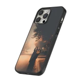 iPhone 12 / 12 Pro Case Hülle - Silikon schwarz Halloween 2025 Scream
