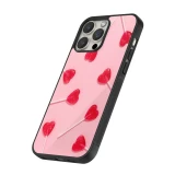 iPhone 12 / 12 Pro Case Hülle - Silikon schwarz Saint Valentines Day 26 Lollipop