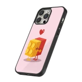 iPhone 12 / 12 Pro Case Hülle - Silikon schwarz Saint Valentines Day 26 Puzzle