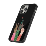 Coque iPhone 12 / 12 Pro - Silicone rigide noir Womens day 2026 2