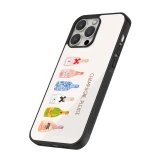 Coque iPhone 12 Pro Max - Silicone rigide noir Champagne Please