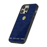 Coque iPhone 13 Pro Max - Silicone rigide noir Maillot de football Ecosse 2026 personnalisable