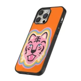 Coque iPhone 13 Pro Max - Silicone rigide noir Lion colors 2026
