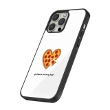 Coque iPhone 13 Pro Max - Silicone rigide noir Saint Valentines Day 26 You have my pizza heart