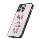 iPhone 13 Pro Case Hülle - Silikon schwarz Mom 2024 girly mom
