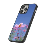 iPhone 14 Pro Max Case Hülle - Silikon schwarz Bee on a flower Spring 2026