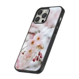 iPhone 14 Pro Max Case Hülle - Silikon schwarz Cherry tree Spring 2026