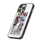 Coque iPhone 14 Pro - Silicone rigide noir Taylor Swift The Eras Tour