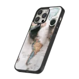 iPhone 14 Pro Case Hülle - Silikon schwarz Travel 01