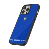 iPhone 15 Pro Max Case Hülle - Silikon schwarz Usbekistan 2026 personalisierbares Fussballtrikot